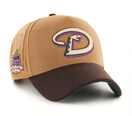 Gorra ’47 MVP Arizona Diamondbacks Marrón – Parche 10º Aniversario – Cooperstown - intershopgc