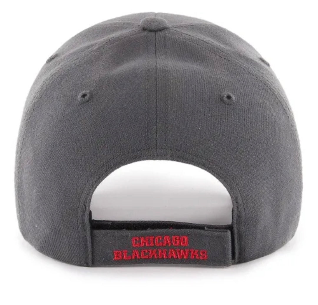 Gorra 47 MVP Chicago Blackhawks Gris | Ajustable - intershopgc - Tienda de gorras online - Maspalomas