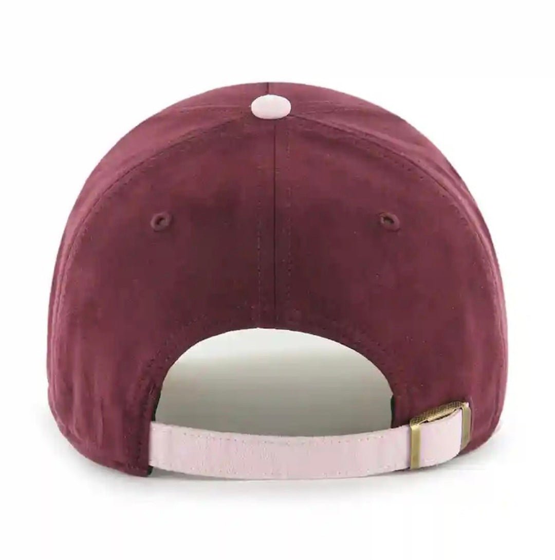 Gorra '47 MVP LA Dodgers Burdeos y Rosa - Gorras originales top