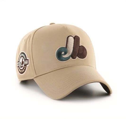 Gorra ’47 MVP Montreal Expos Khaki – Parche Lateral – Cooperstown - intershopgc - Tienda de gorras online - Maspalomas
