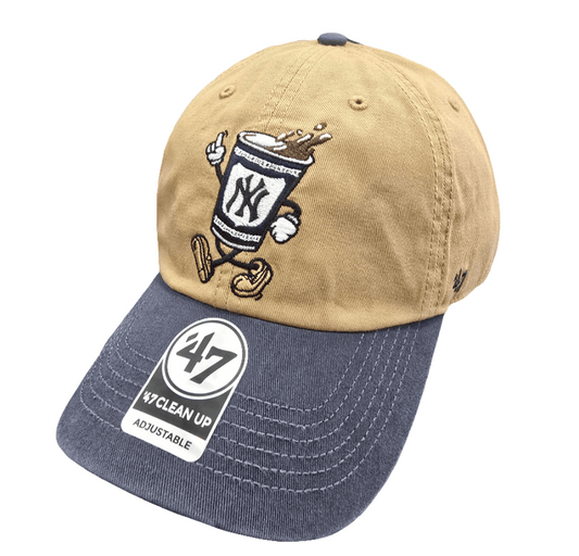 Gorra '47 NY yankees khaki blue navy clean up icon café - intershopgc - Tienda de gorras online - Maspalomas