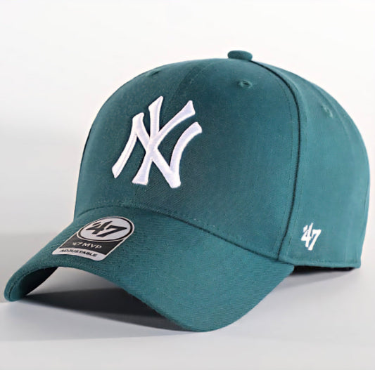Gorra ’47 NY Yankees MVP Adjustable Verde Oscuro - intershopgc - Tienda de gorras online - Maspalomas