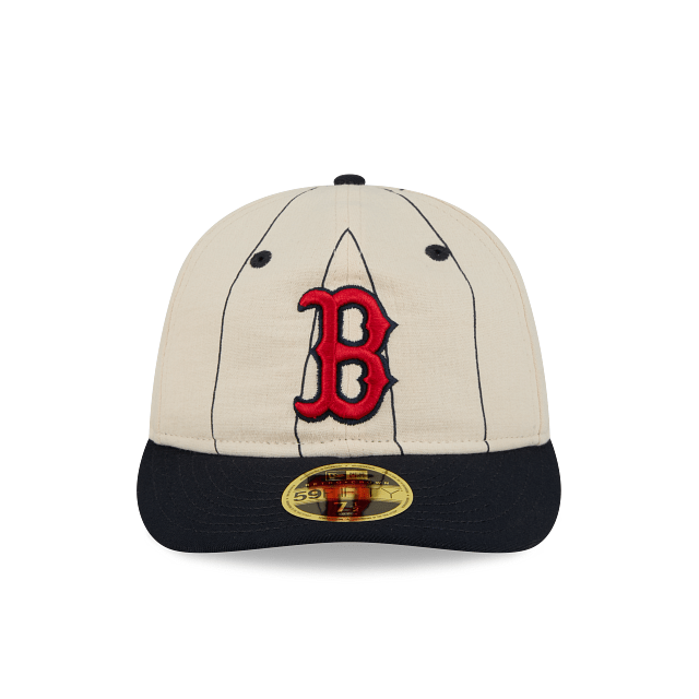 Gorra 59fifty Boston Red Sox blanca y azul marino Retro Crown - Mundogorrasgc