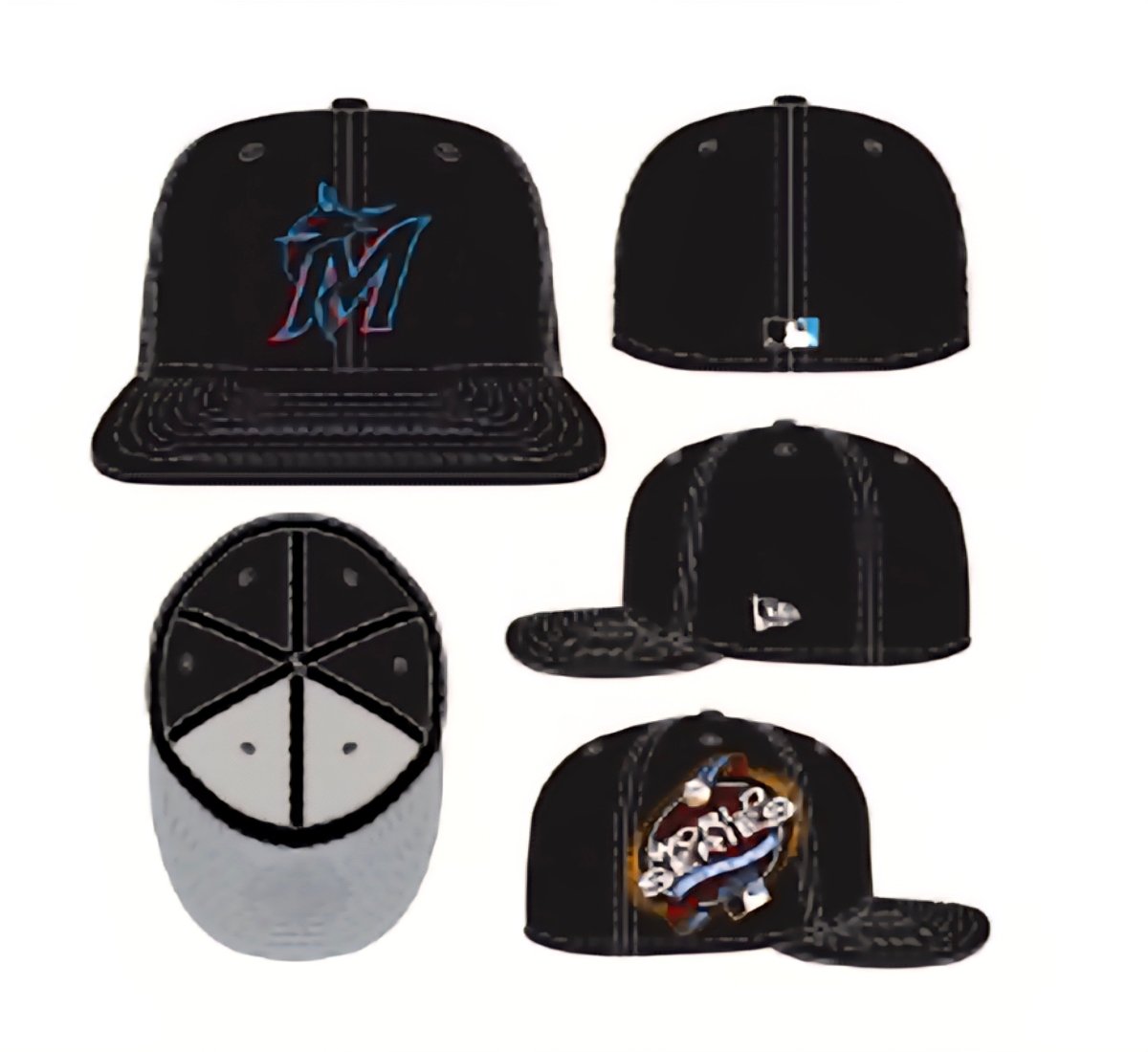 Gorra 59fifty Miami Marlins World Series parche - Mundogorrasgc