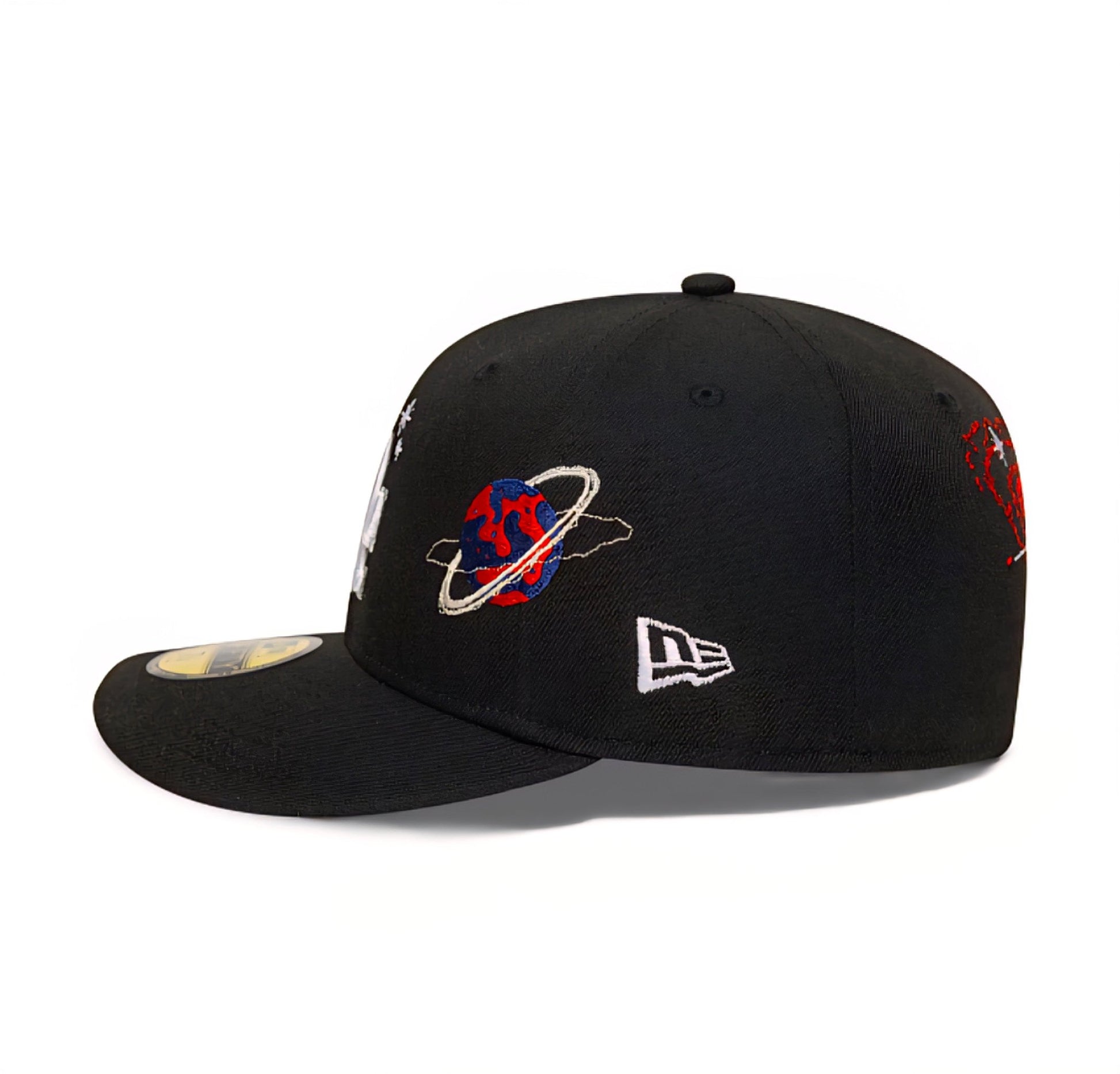 Gorra 59FIFTY negra Los Angeles Dodgers galaxy planet icon - new era - intershopgc - Tienda de gorras online - Maspalomas