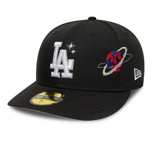 Gorra 59FIFTY negra Los Angeles Dodgers galaxy planet icon - new era - intershopgc - Tienda de gorras online - Maspalomas