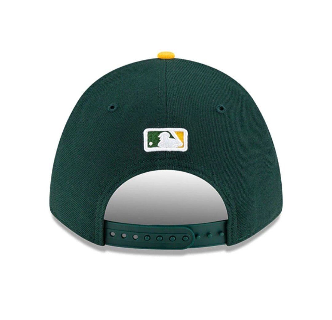 Gorra Athletics new era 9FORTY M - Crown verde amarillo - intershopgc caps