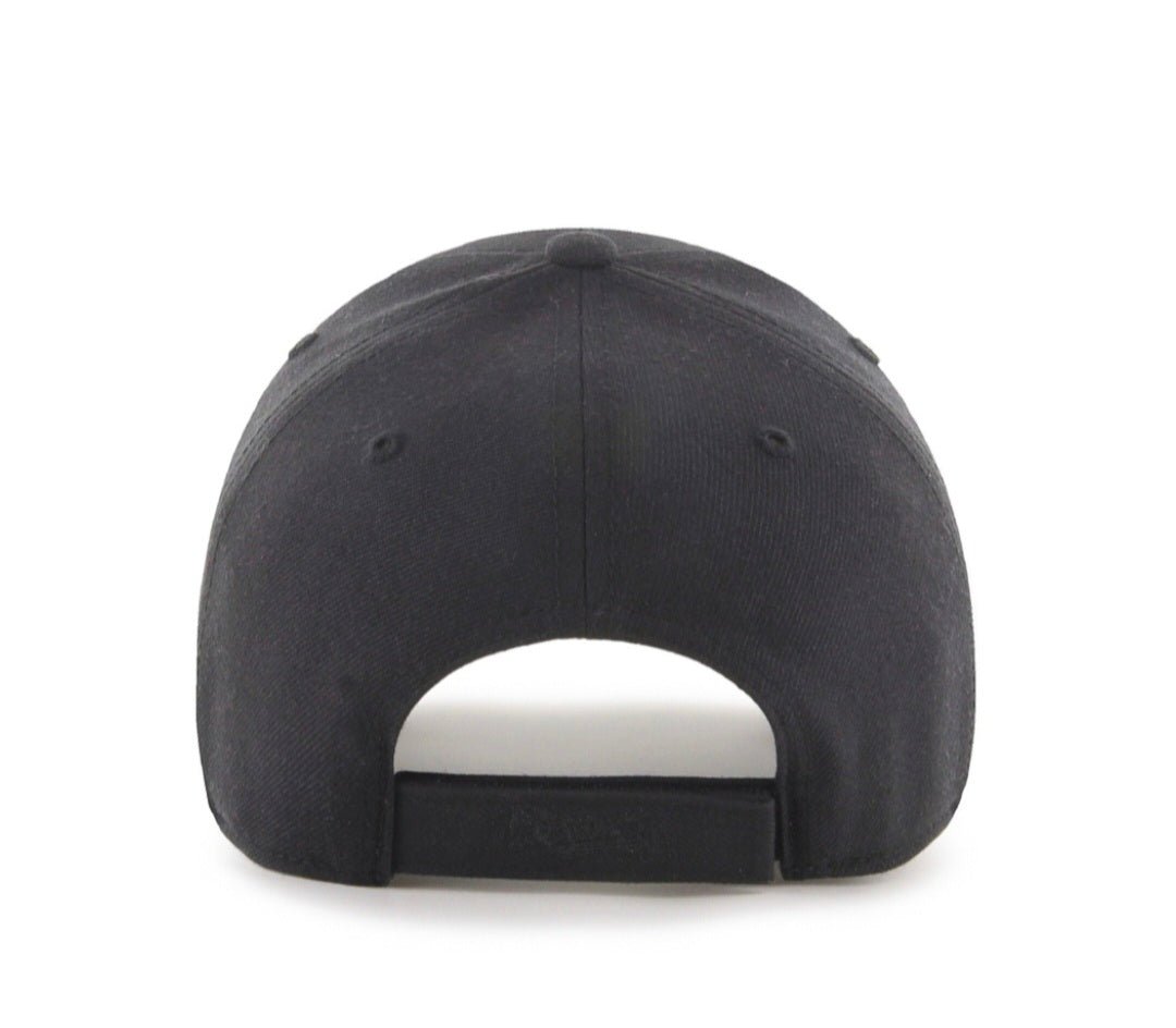 Gorra Atlanta Braves ’47 MVP Negra Ajustable - black on black - intershopgc - Tienda de gorras online - Maspalomas