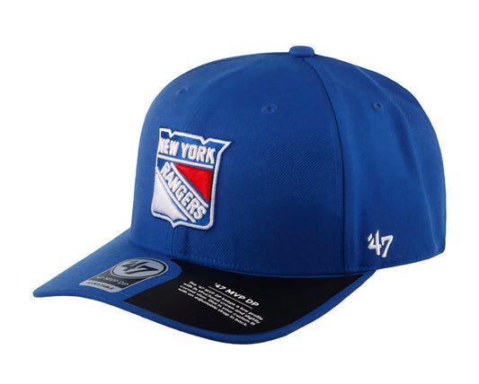 Gorra azul new york rangers 47 MVP DP semiplana NHL - intershopgc - Tienda de gorras online - Maspalomas