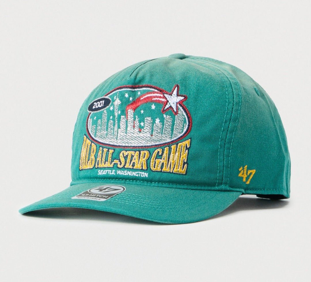 Gorra azul turquesa Seattle Mariners All - star 2001 '47 Hitch - Mundogorrasgc