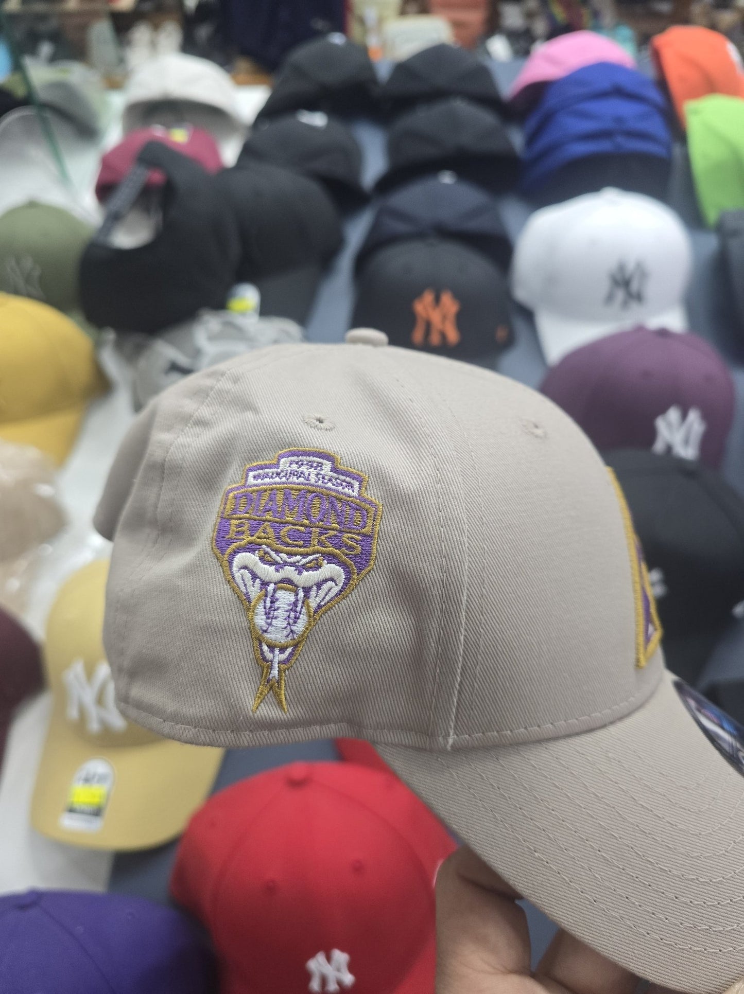 Gorra beige Arizona Diamondbacks new era - intershopgc - Tienda de gorras online - Maspalomas