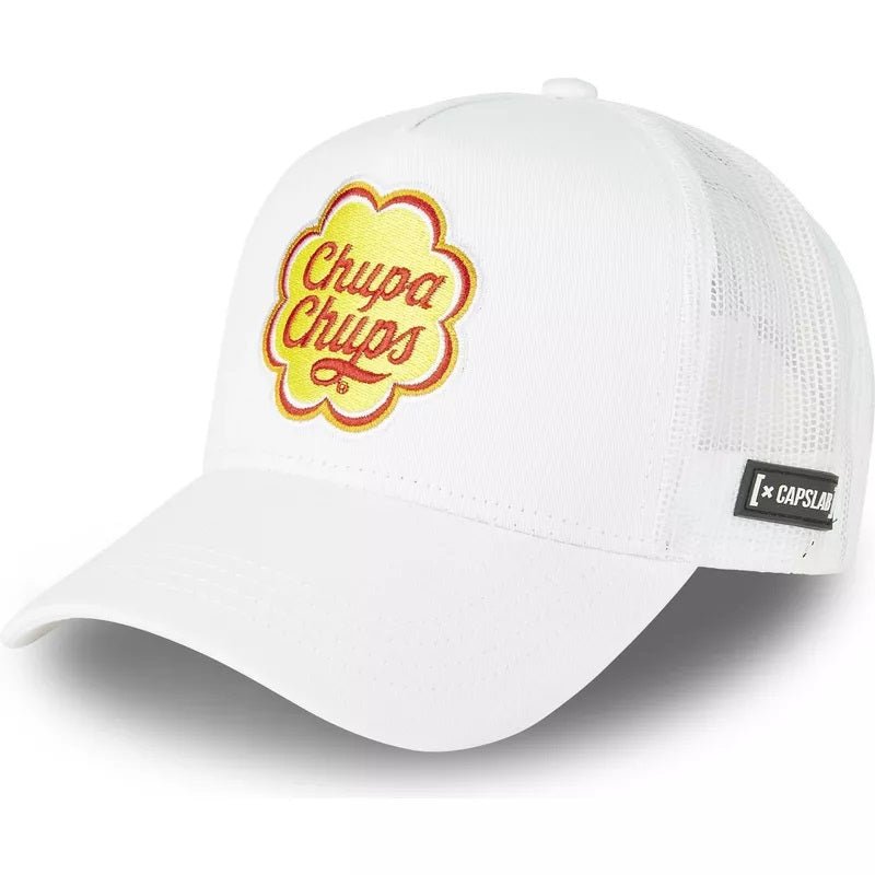 Gorra blanca chupa chups capslab CC13 trucker con rejilla blanca - intershopgc - Tienda de gorras online - Maspalomas