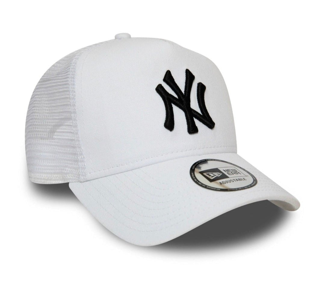 Gorra blanca New Era New York Yankees A - Frame Trucker - intershopgc - Tienda de gorras online - Maspalomas