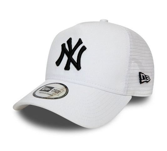 Gorra blanca New Era New York Yankees A - Frame Trucker - intershopgc - Tienda de gorras online - Maspalomas