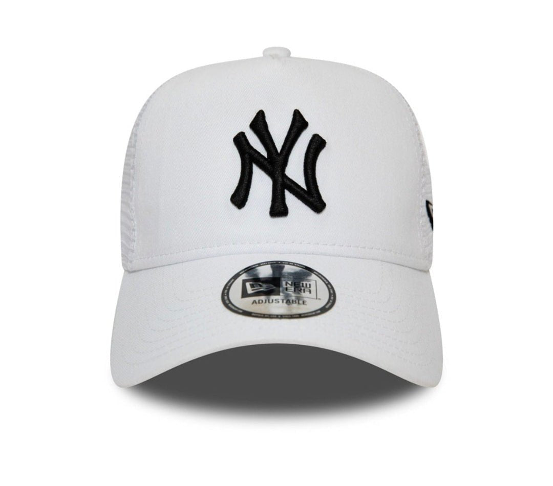 Gorra blanca New Era New York Yankees A - Frame Trucker - intershopgc - Tienda de gorras online - Maspalomas