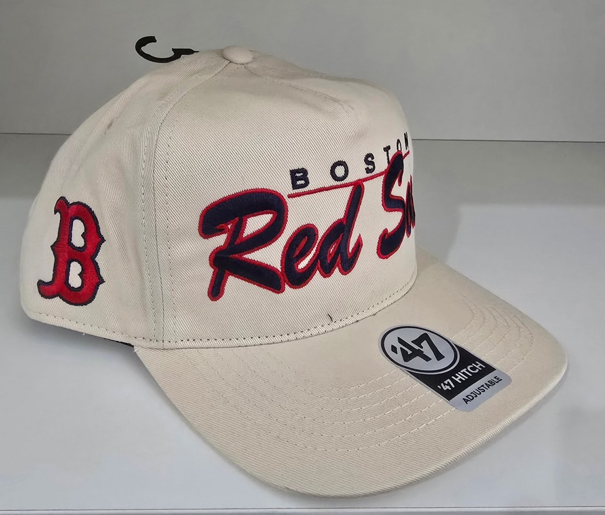 Gorra Boston Red Sox natural '47 Hitch Brushmark - Mundogorrasgc