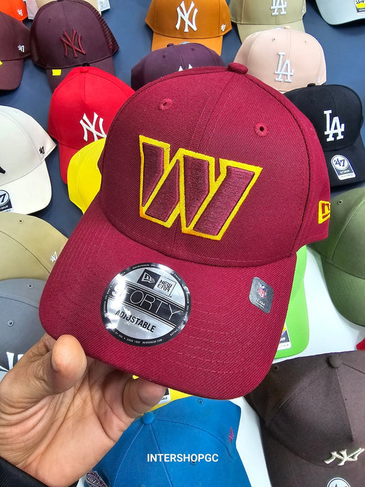 Gorra burdeos Washington Commanders NFL 9forty new era - intershopgc - Tienda de gorras online - Maspalomas