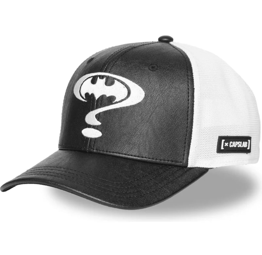 Gorra capslab batman negra y blanca enigma - intershopgc caps