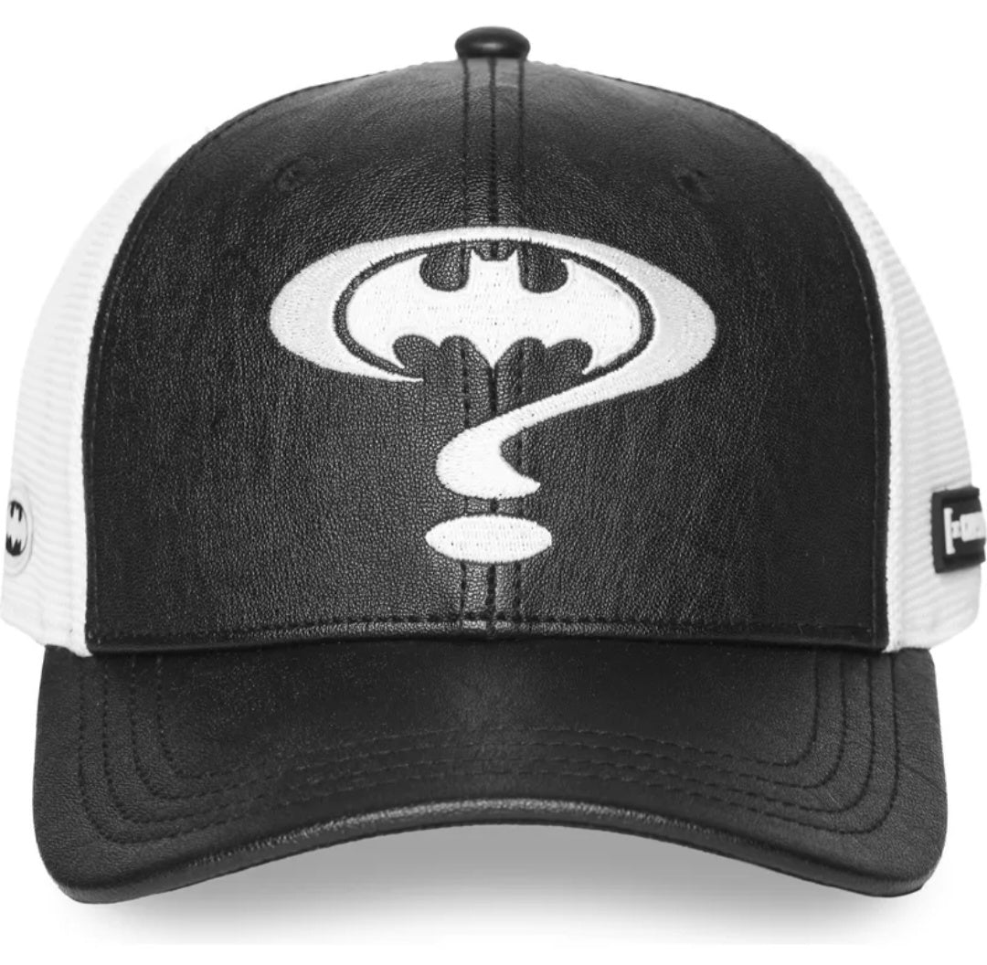Gorra capslab batman negra y blanca enigma - intershopgc caps