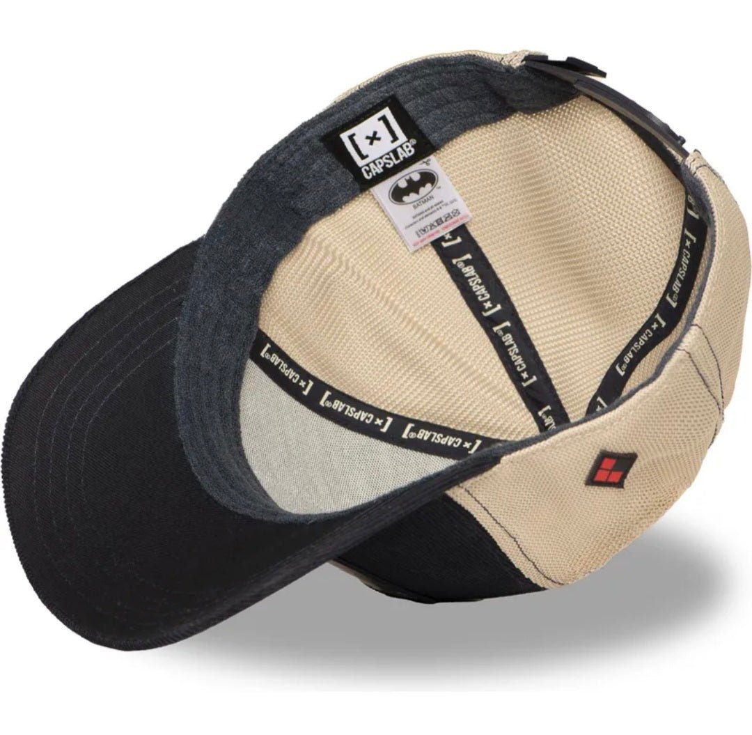 Gorra capslab Harley Quinn – negra beige - intershopgc - Tienda de gorras online - Maspalomas