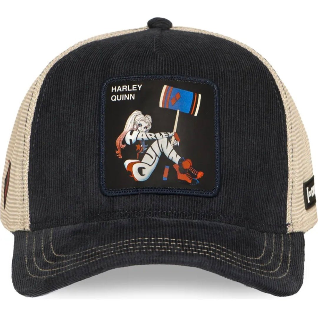 Gorra capslab Harley Quinn – negra beige - intershopgc - Tienda de gorras online - Maspalomas