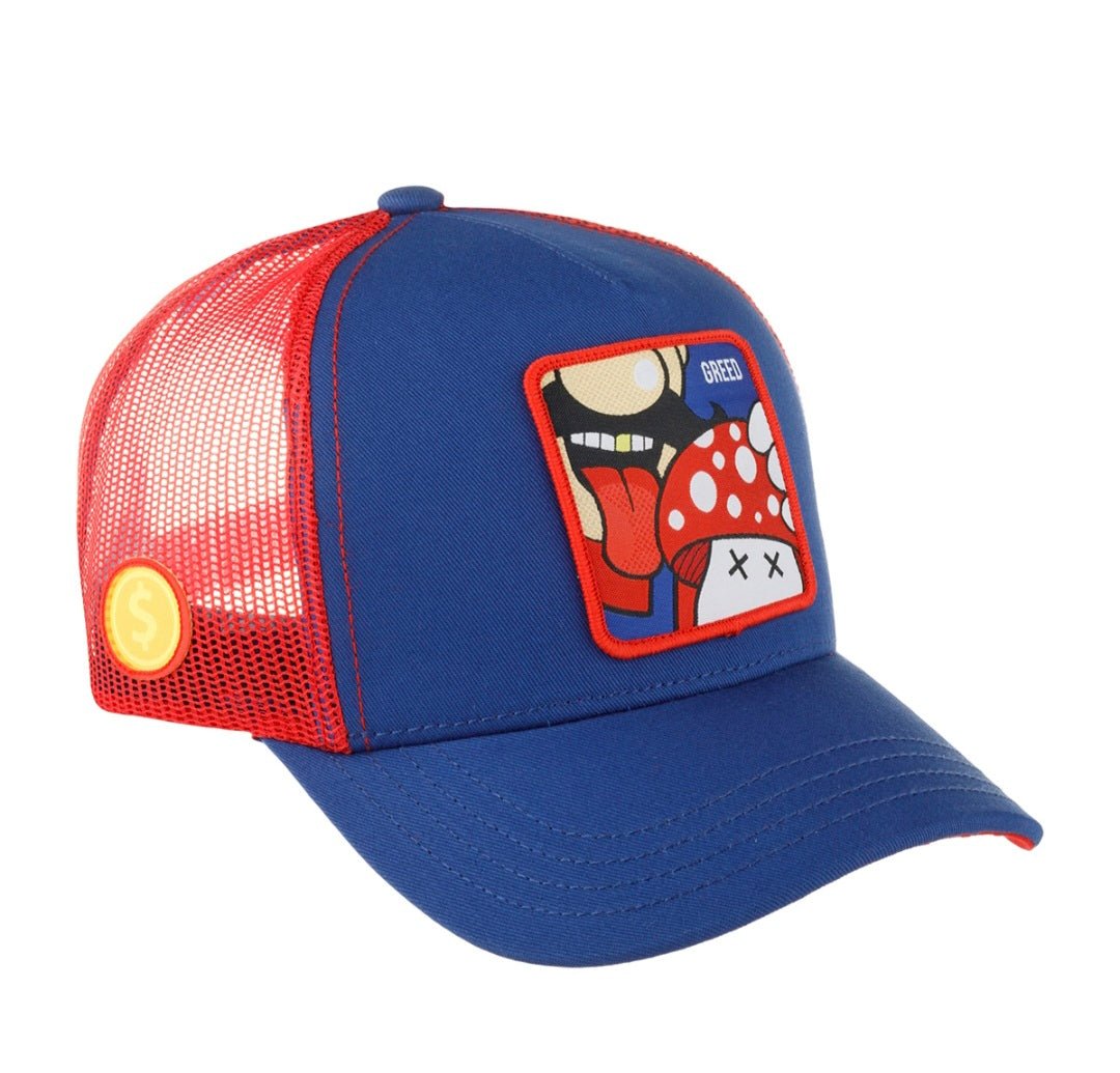 Gorra capslab Mario bros azul y rojo - intershopgc caps