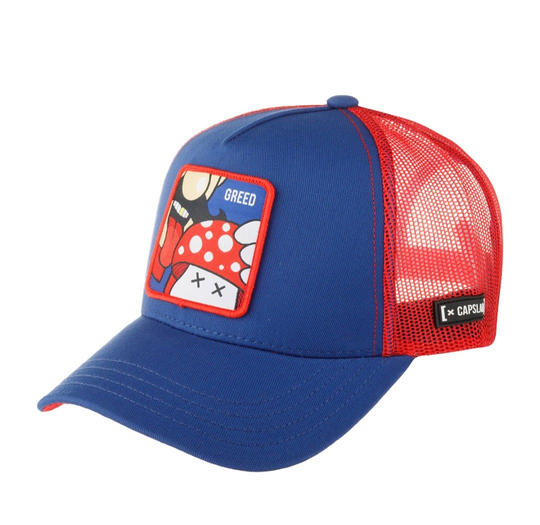 Gorra capslab Mario bros azul y rojo - intershopgc caps