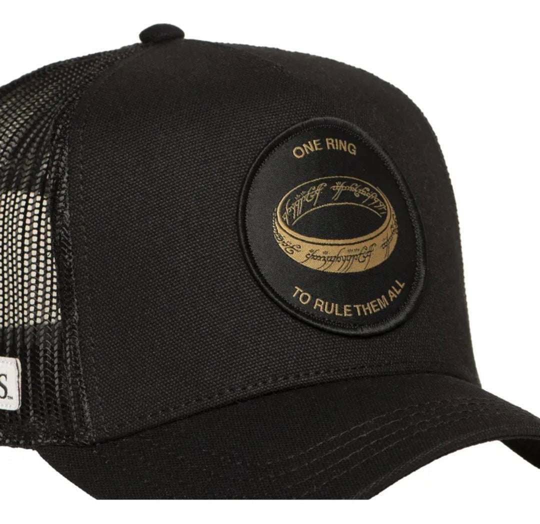 Gorra capslab negra anillo único señor de los anillos - intershopgc online