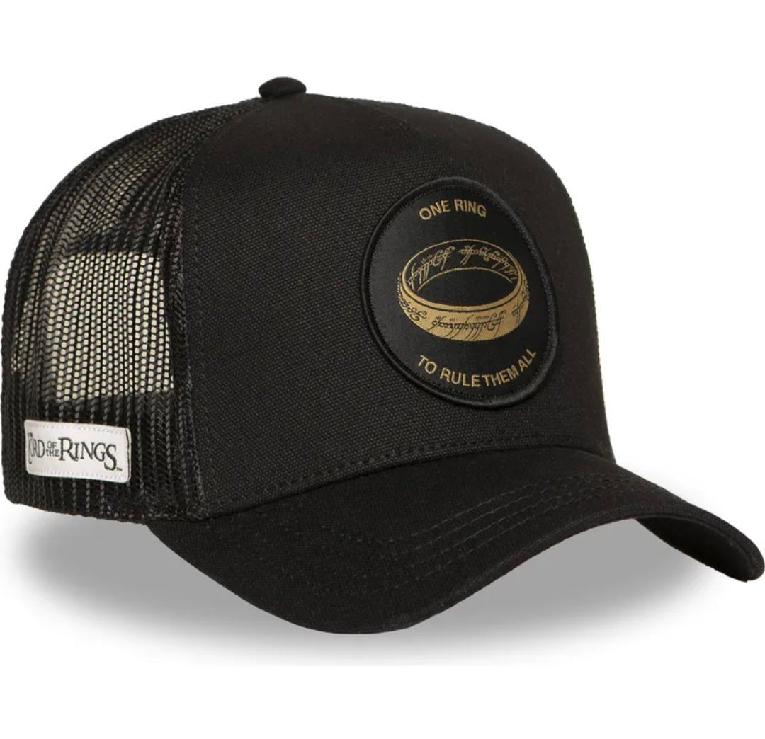 Gorra capslab negra anillo único señor de los anillos - intershopgc online