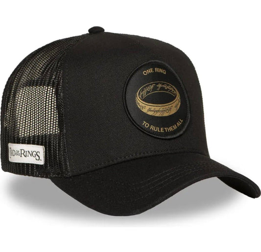 Gorra capslab negra anillo único señor de los anillos - intershopgc online