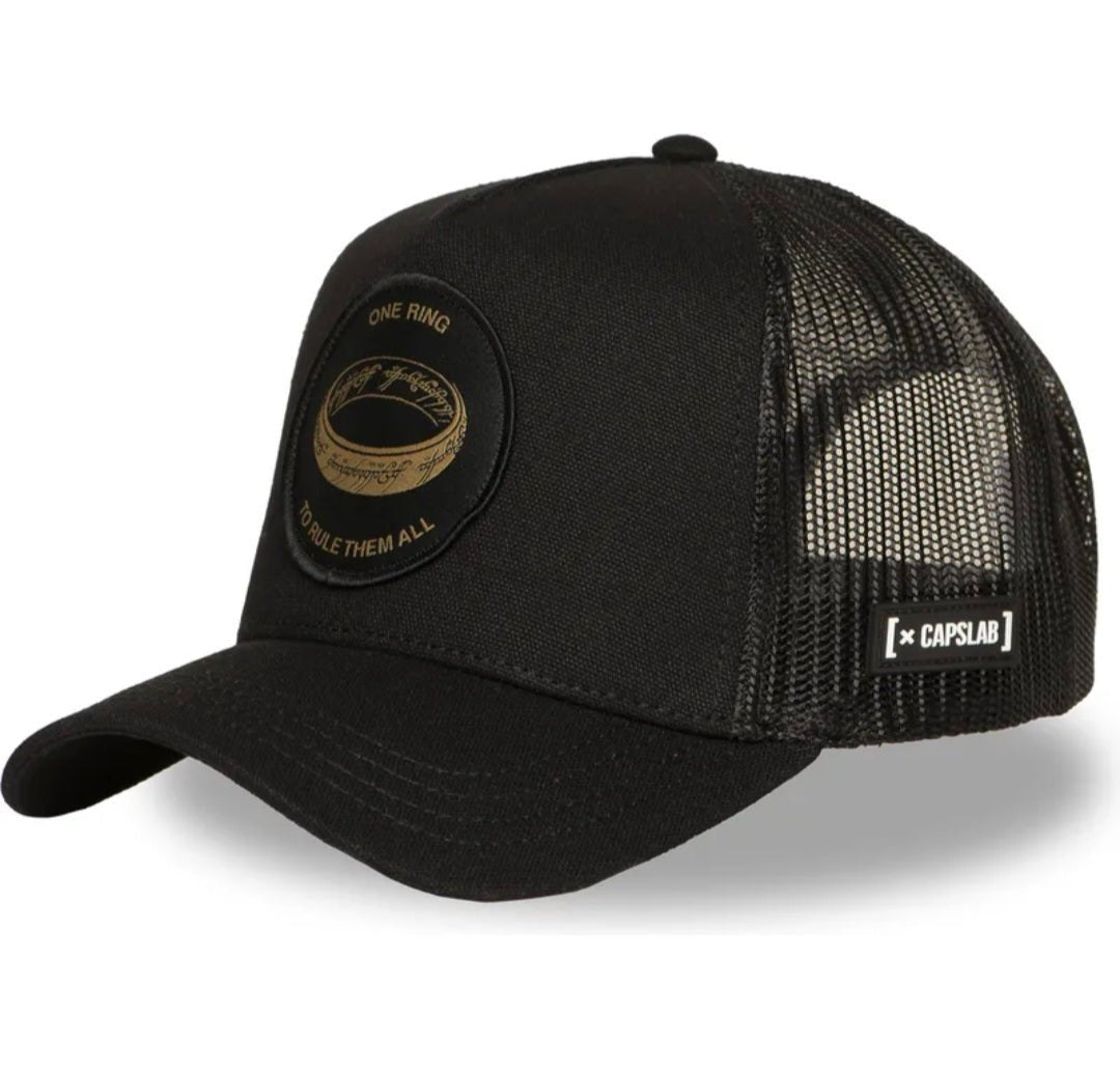 Gorra capslab negra anillo único señor de los anillos - intershopgc online