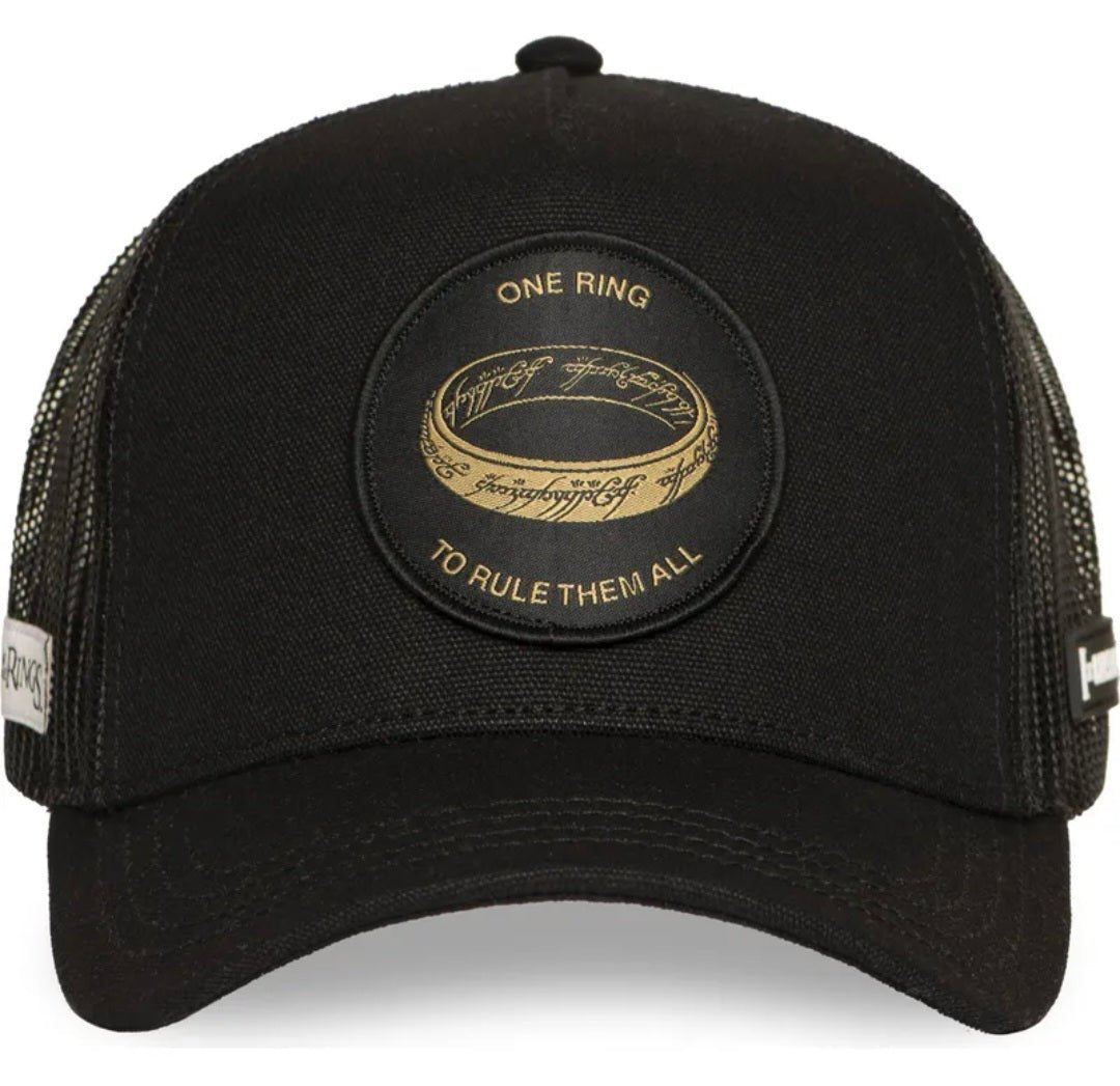 Gorra capslab negra anillo único señor de los anillos - intershopgc online