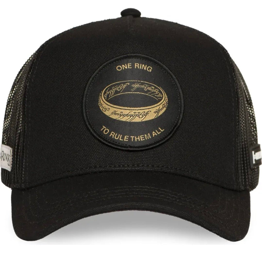 Gorra capslab negra el señor de los anillos anillo único - intershopgc caps