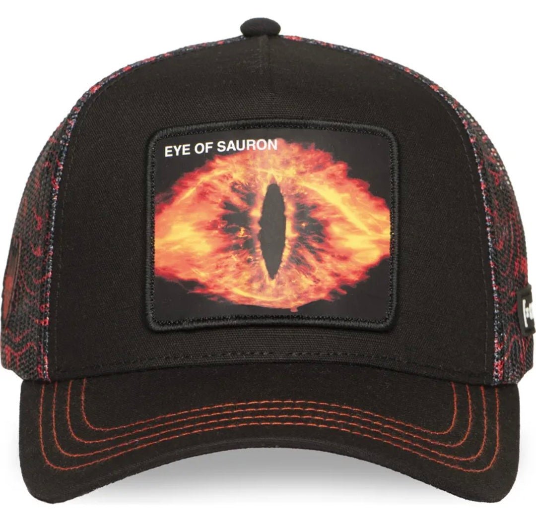 Gorra capslab negra roja sauron el señor de los anillos - intershopgc online
