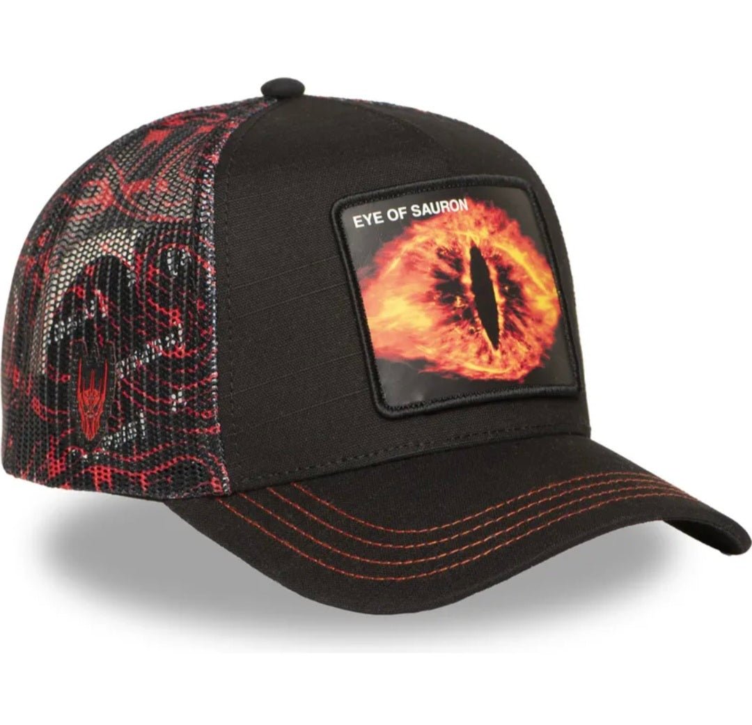Gorra capslab negra roja sauron el señor de los anillos - intershopgc online