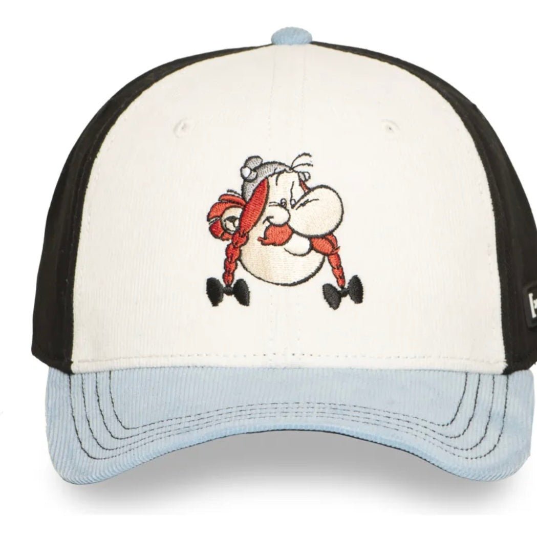 Gorra capslab Obelix multicolor celeste blanco negra - intershopgc caps