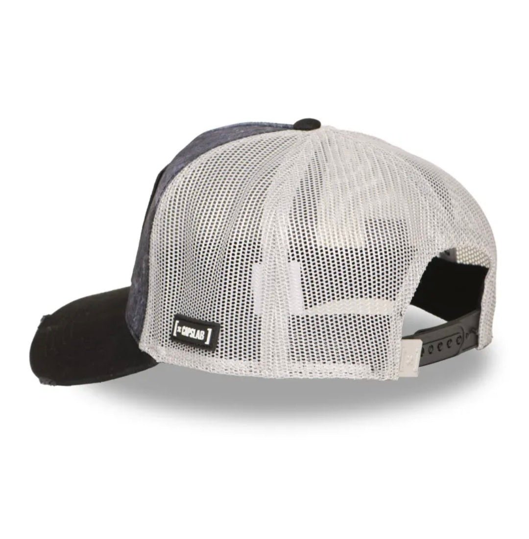 Gorra capslab STA juego de tronos stark - negra gris blanca - intershopgc online
