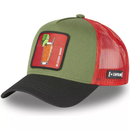 Gorra capslab verde roja y negra - intershopgc - Tienda de gorras online - Maspalomas
