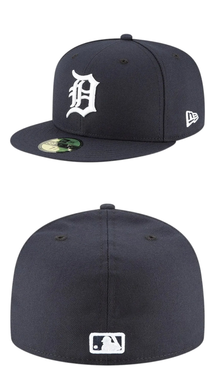 Gorra cerrada de los detroit tigers navy 59fifty - intershopgc - Tienda de gorras online - Maspalomas