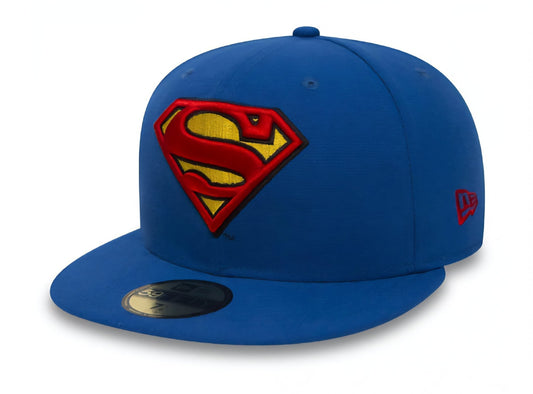 Gorra cerrada superman azul 59fifty talla 7 1/8 (56,8 cm) - intershopgc - Tienda de gorras online - Maspalomas