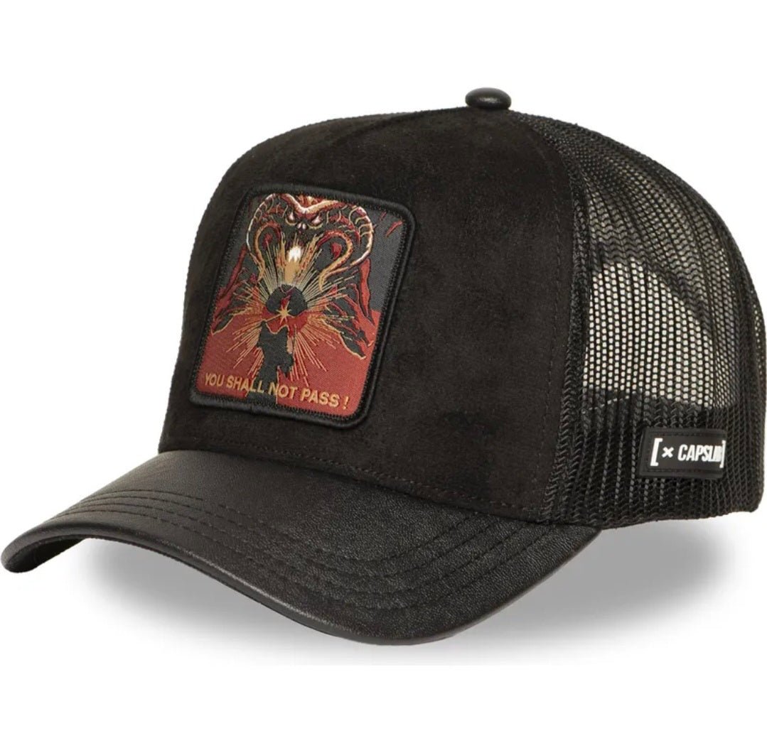 Gorra el señor de los anillos Gandalf capslab negra - intershopgc caps
