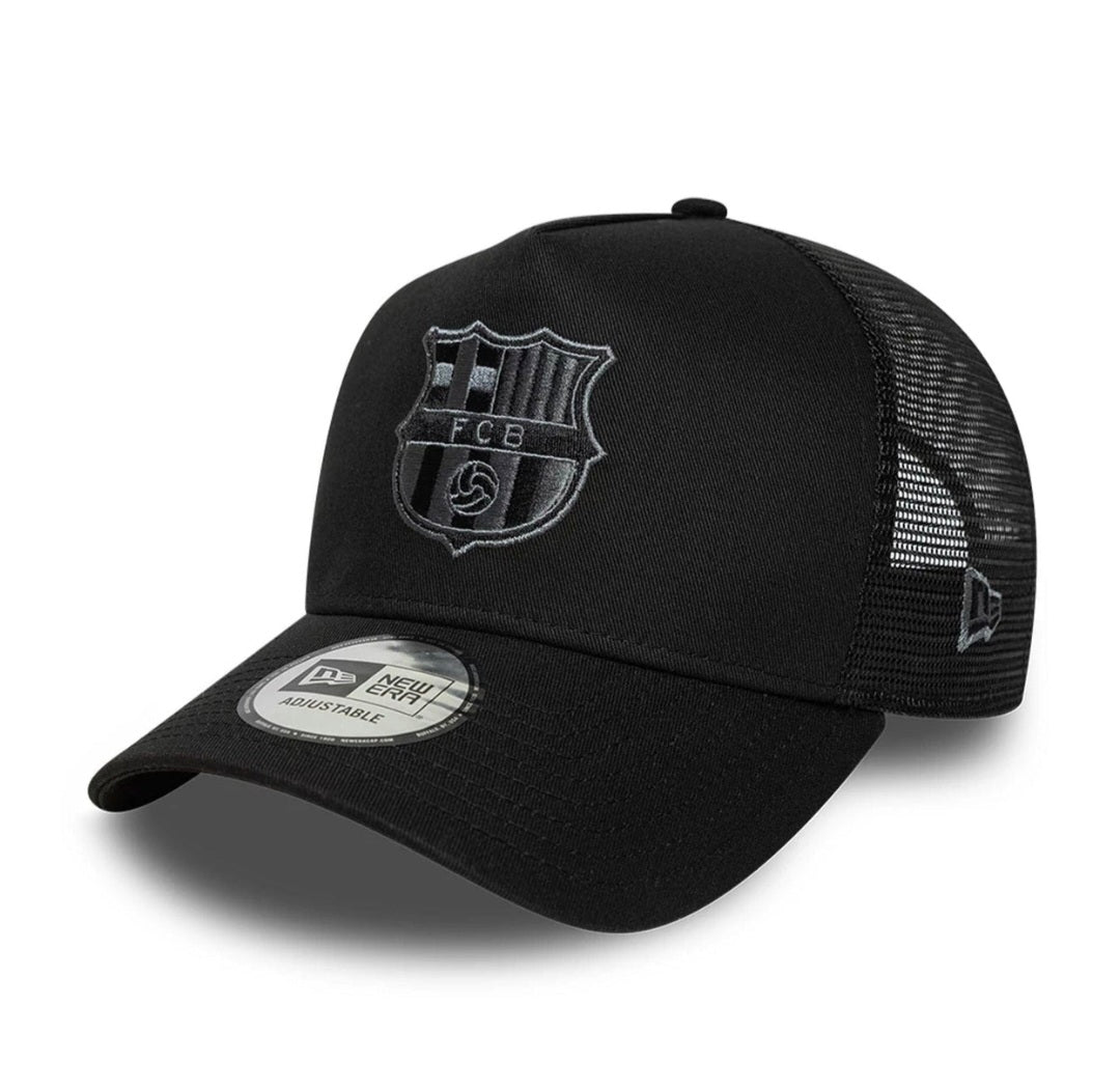 Gorra fc barcelona negra trucker new era - intershopgc caps