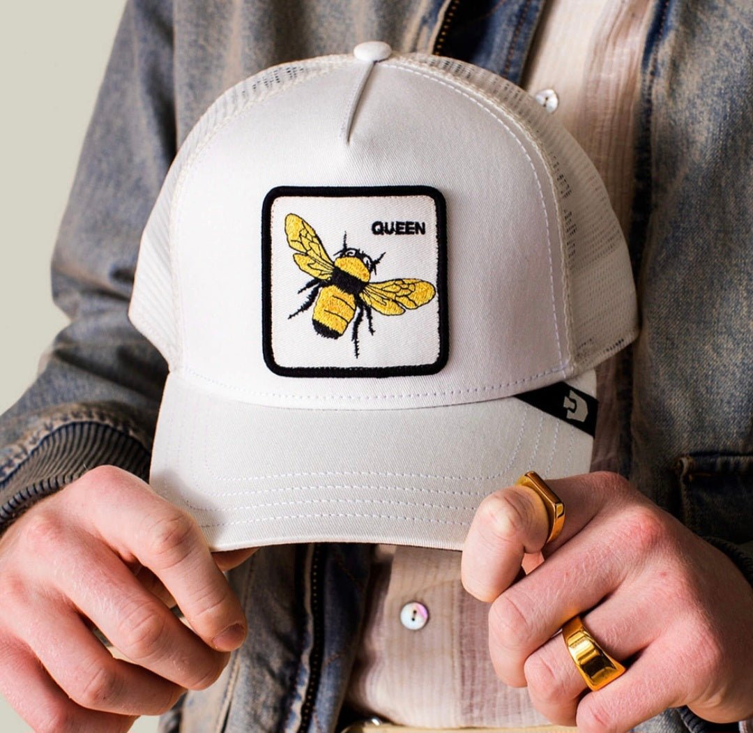 Gorra goorin bros blanca QUEEN abeja - Mundogorrasgc