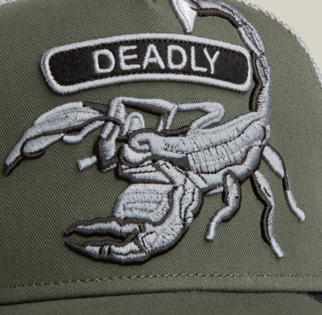 Gorra goorin bros verde escorpión deadly - Mundogorrasgc
