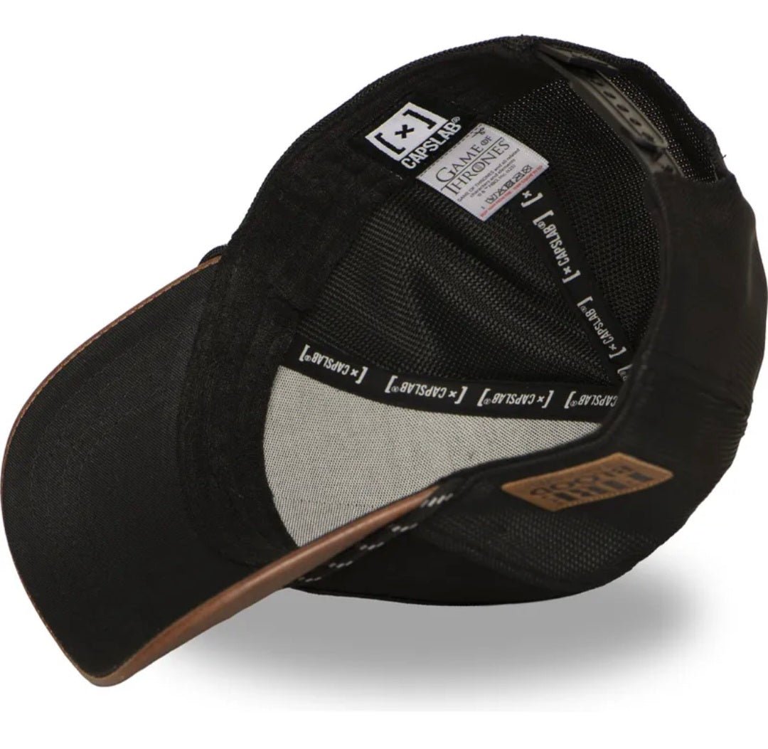 Gorra juego de tronos Daenerys Targaryen marrón y negra - intershopgc caps