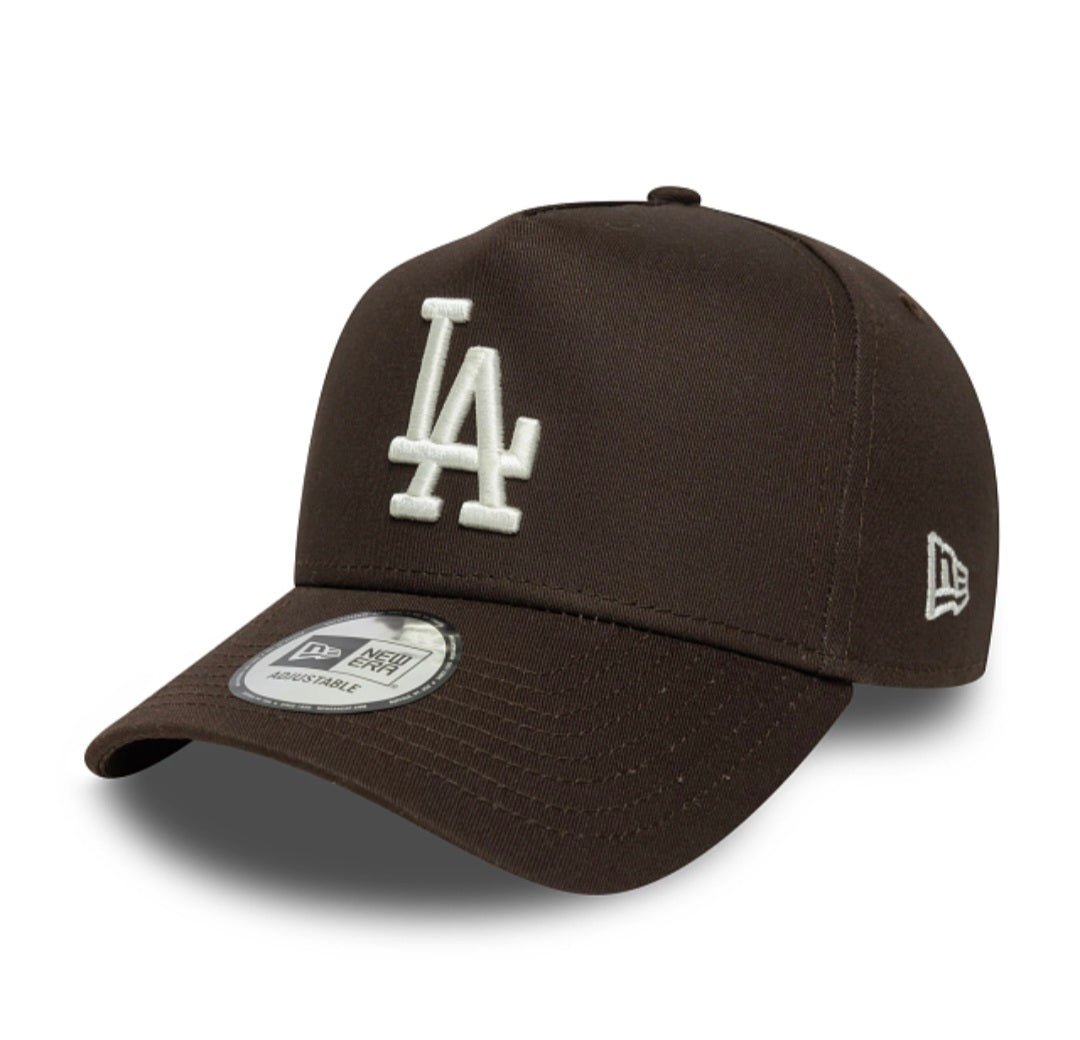 Gorra LA Dodgers side patch 9FORTY Marrón New Era - intershopgc caps store