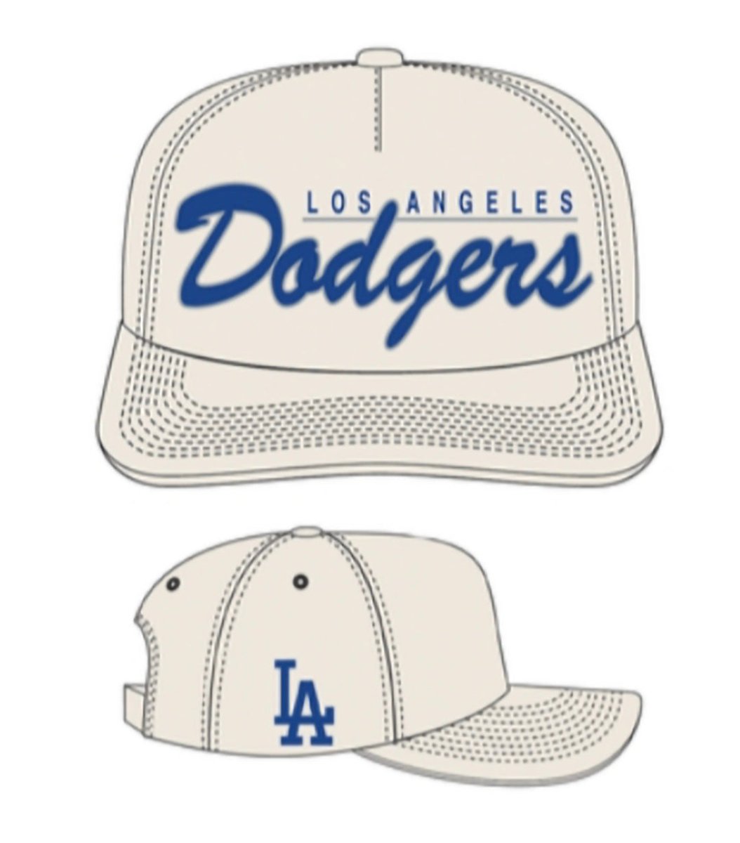 Gorra Los angeles Dodgers natural '47 Hitch Brushmark - Mundogorrasgc
