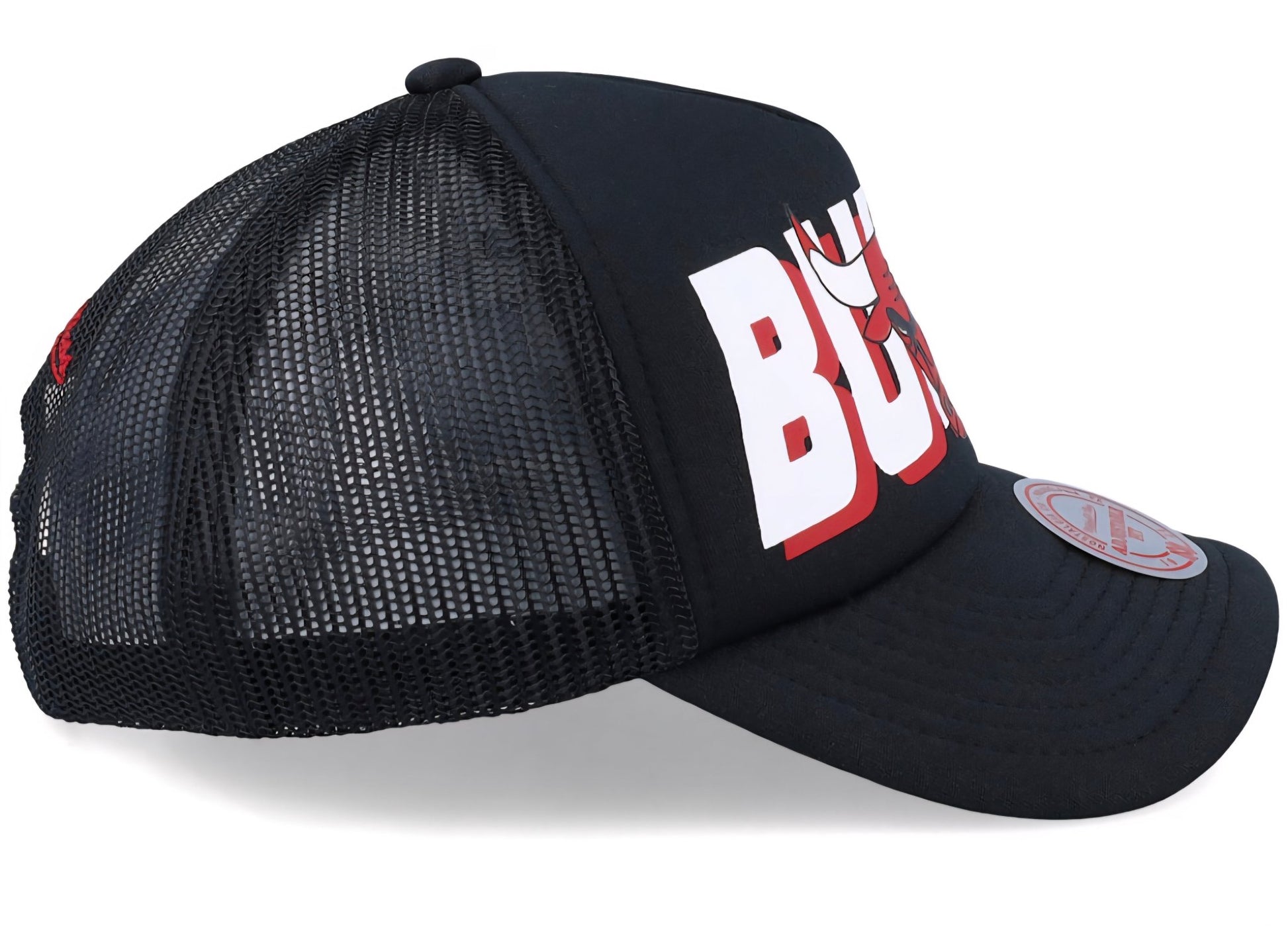 Gorra Mitchell & Ness – Chicago Bulls Billboard Trucker (Negra) - intershopgc - Tienda de gorras online - Maspalomas