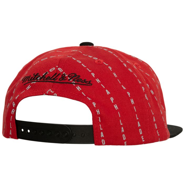 Gorra Mitchell & Ness Snapback Philadelphia 76ers – Roja Maspalomas