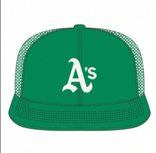 Gorra MLB Oakland Athletics Golden Age ’47 CAPTAIN Verde - Mundogorrasgc